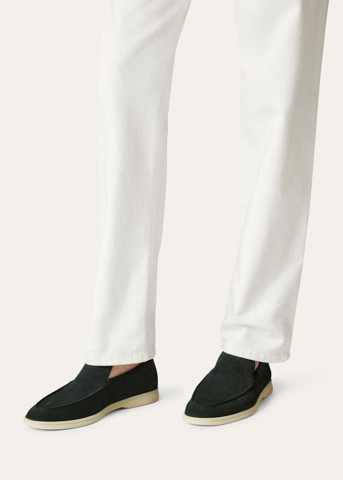 Moccasin Summer Walk - Dark Green