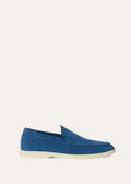 Moccasin Summer Walk - Cobalt Ink