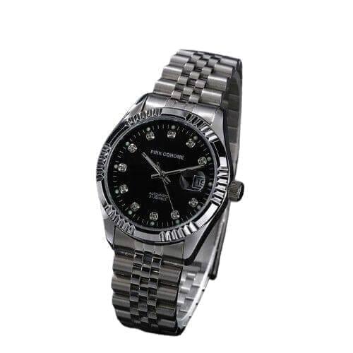 Pink Cohome Automatic Watch