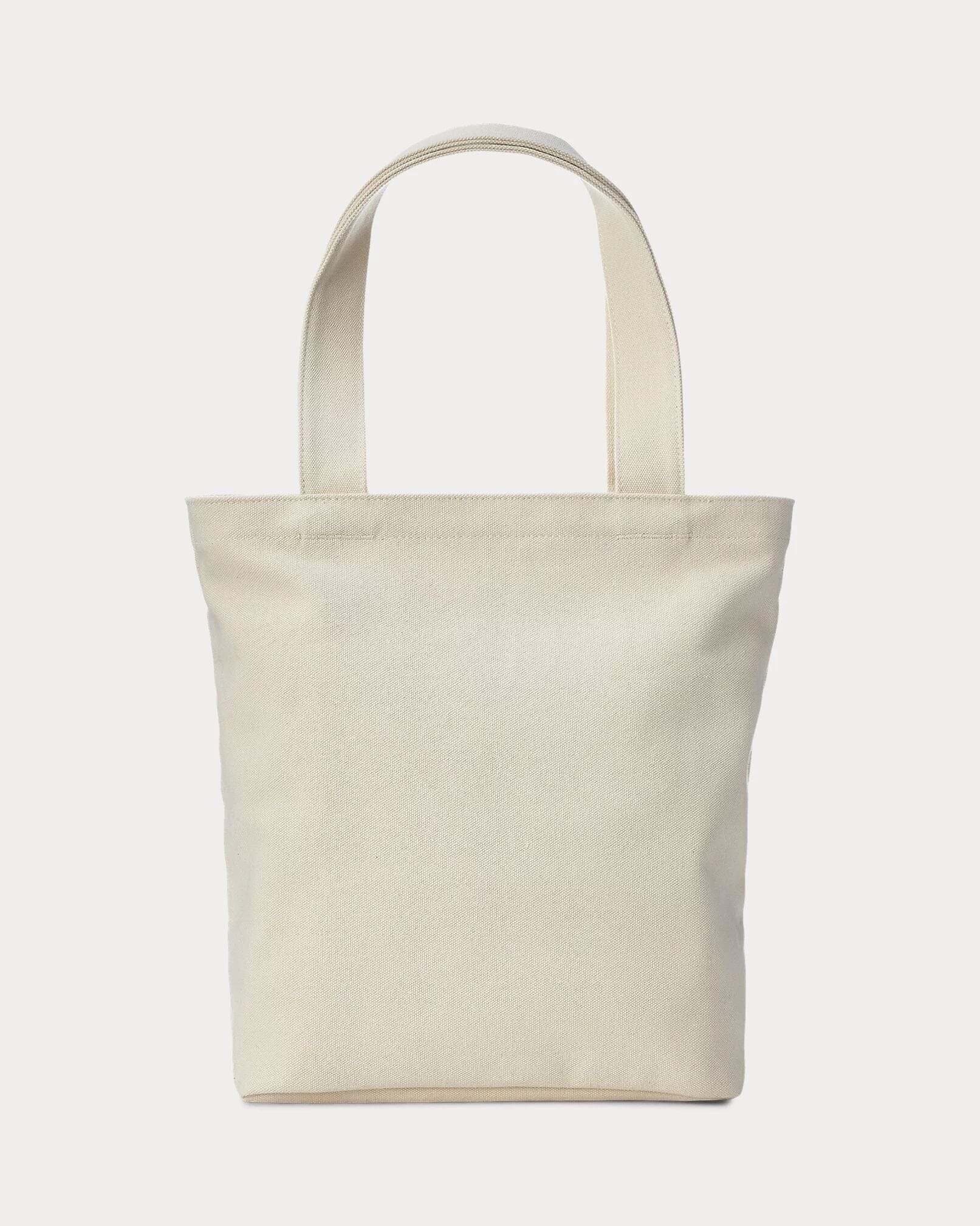 Polo Bear Cotton-Canvas Tote Bag