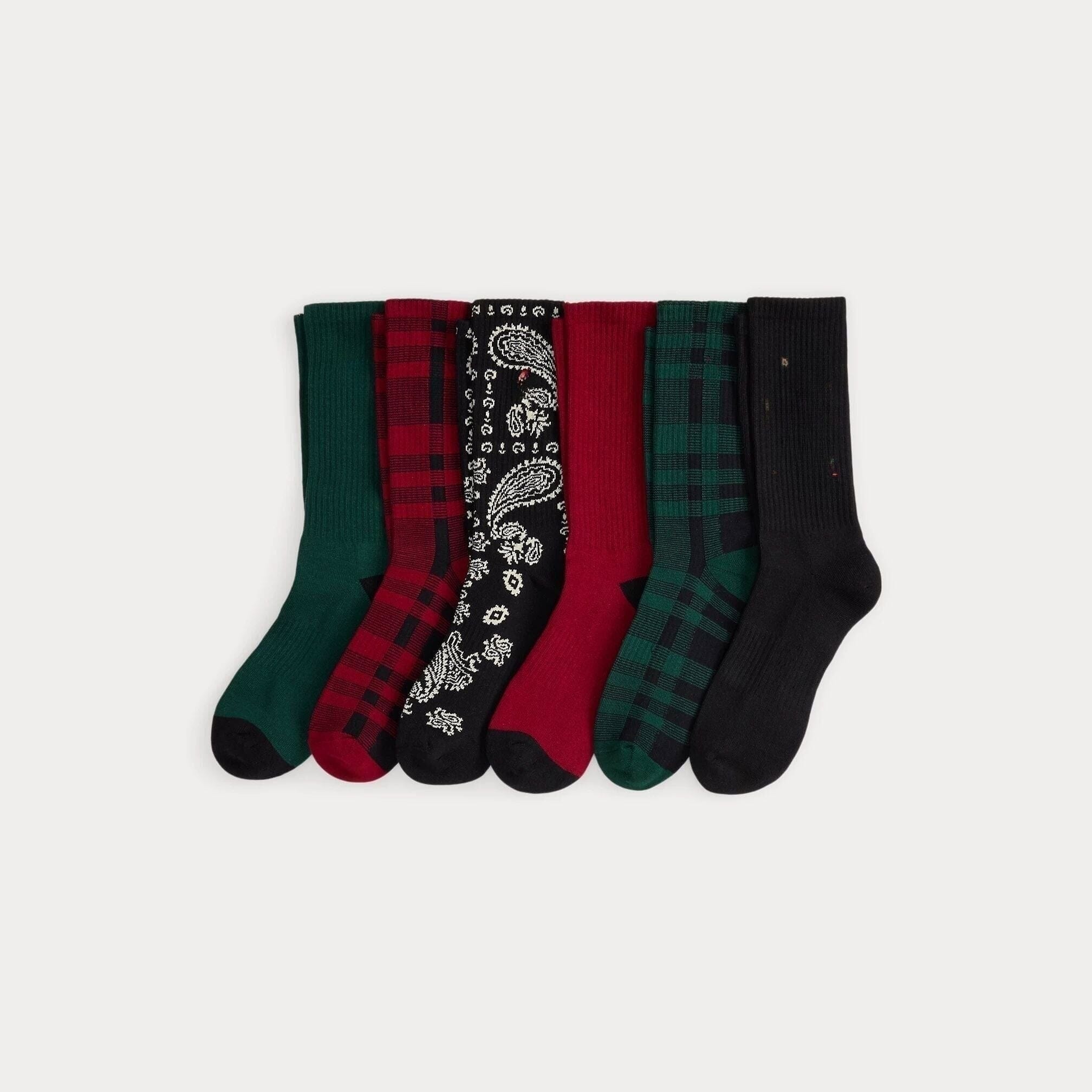 Polo Bear Cotton-Mix Crew Socks 6er-Pack