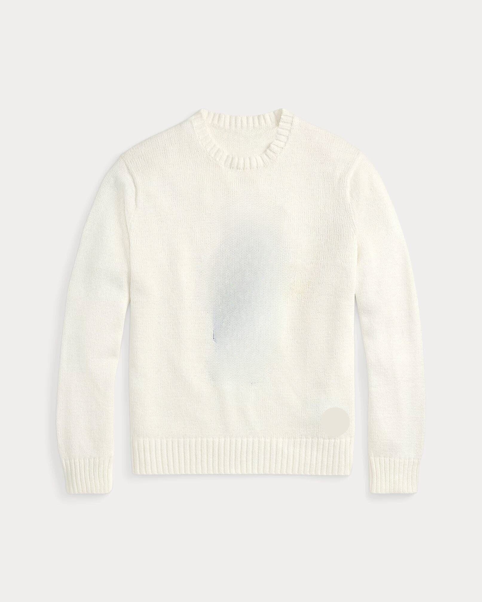 Polo Bear Cotton-Linen Sweater
