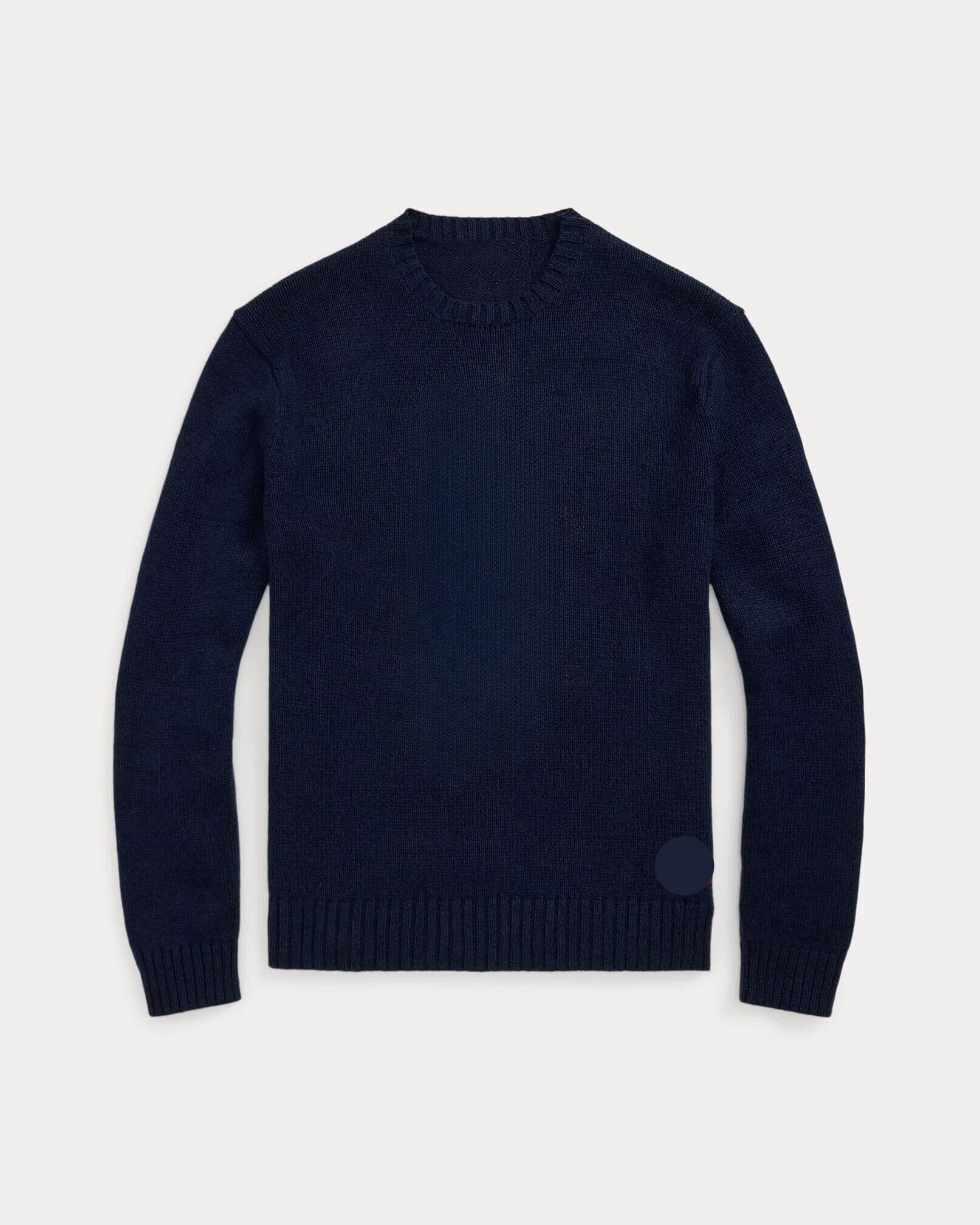 Polo Bear Cotton-Linen Sweater