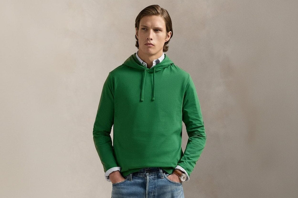 Polo Bear Jersey Hooded-T-Shirt