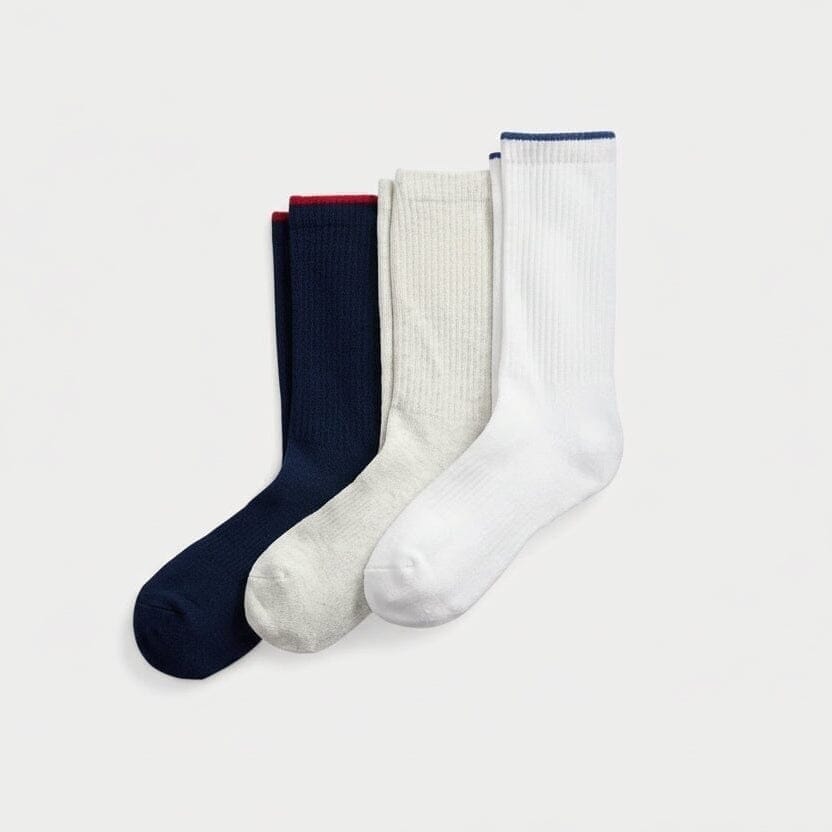 Polo Bear Logo Crew Socks 3er-Pack