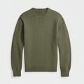Polo Bear Sweater with Intarsia-Knit