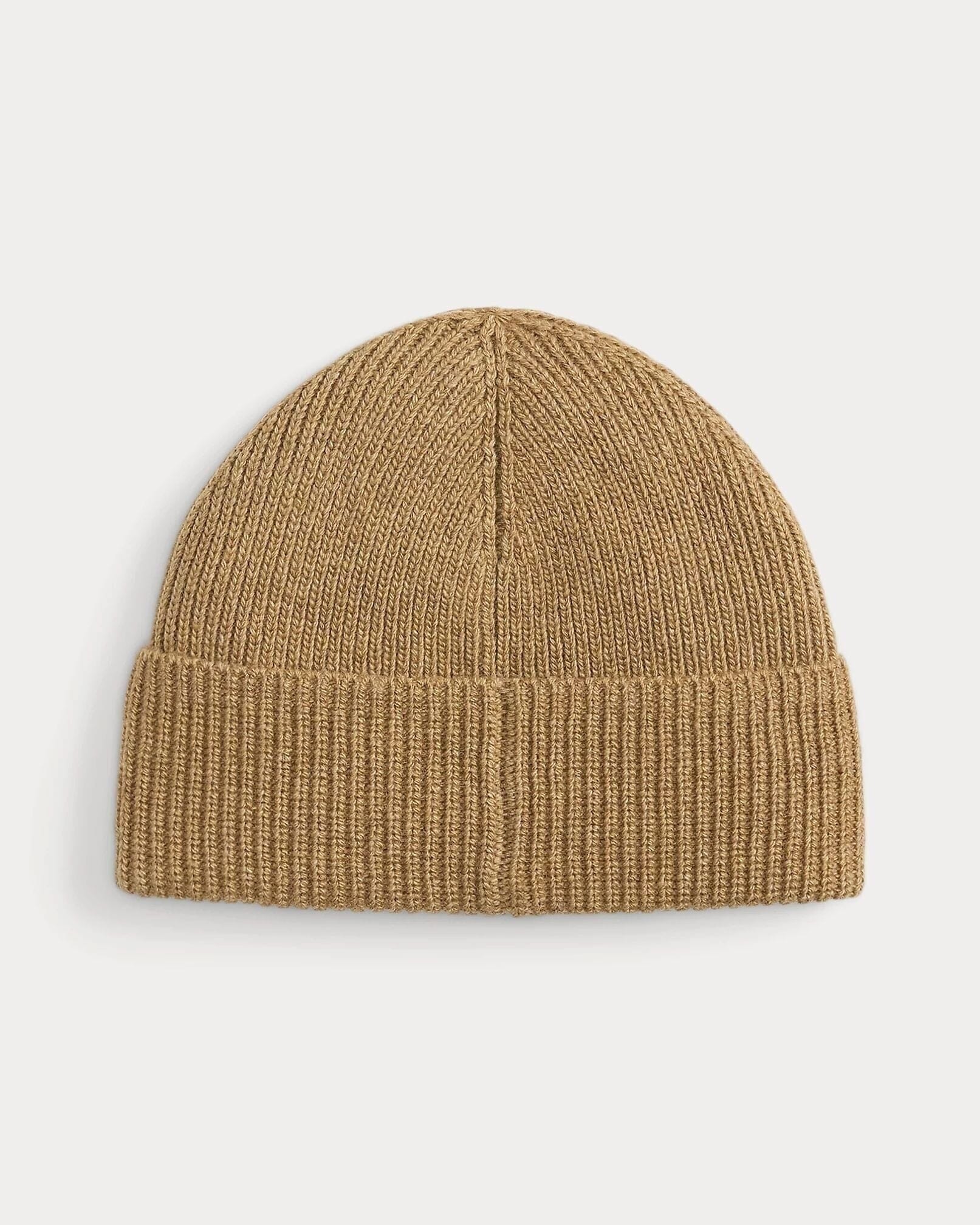 Polo Bear Ribbed Knit-Beanie