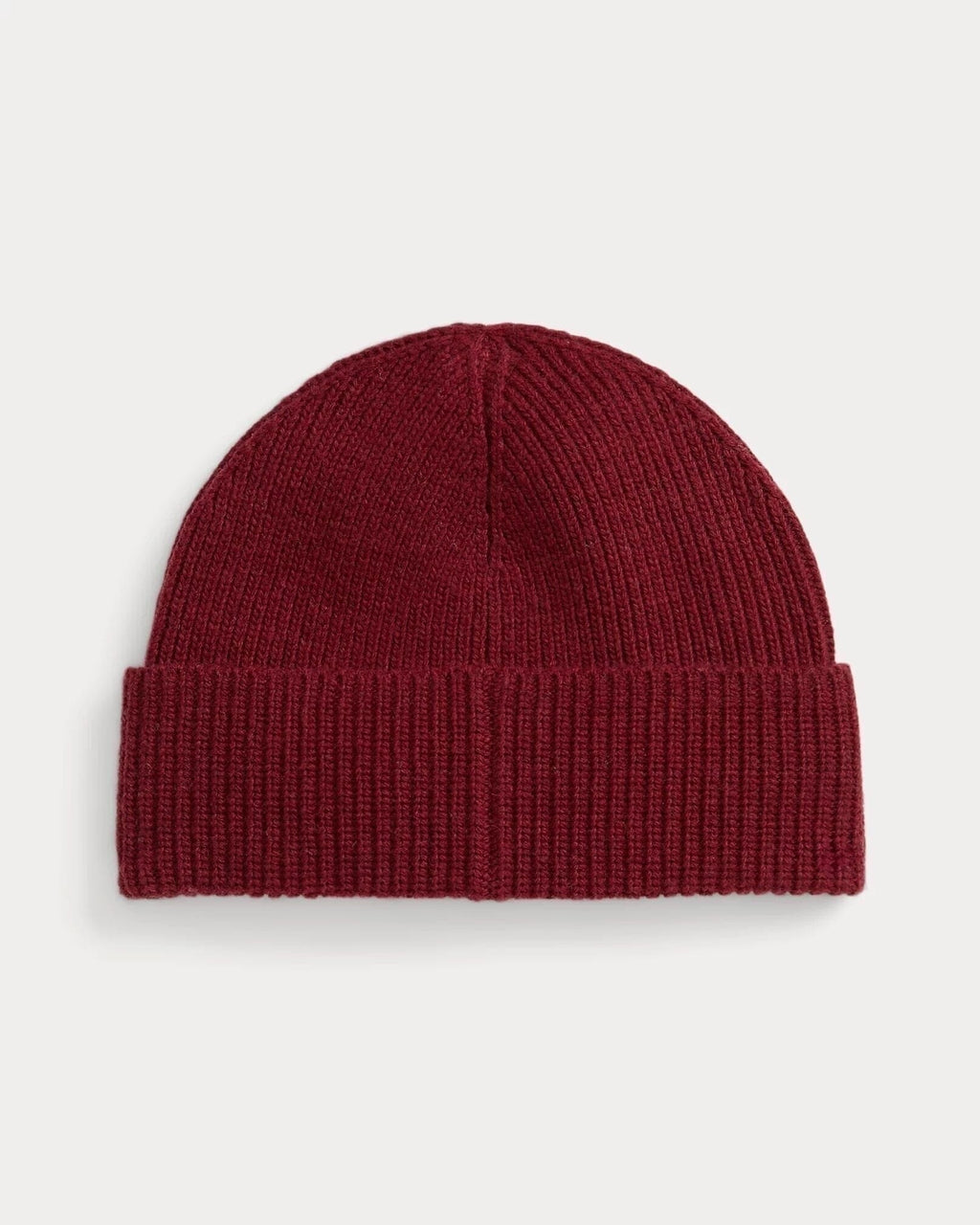Ribbed Beanie with Polo Bear