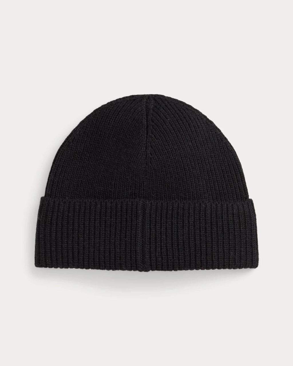 Ribbed Beanie with Polo Bear