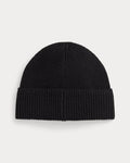 Ribbed Beanie with Polo Bear