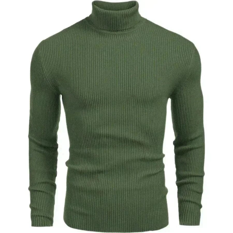 Turtleneck Sweater Classic Knit