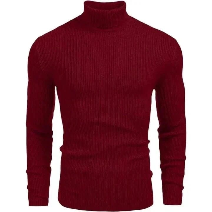 Turtleneck Sweater Classic Knit