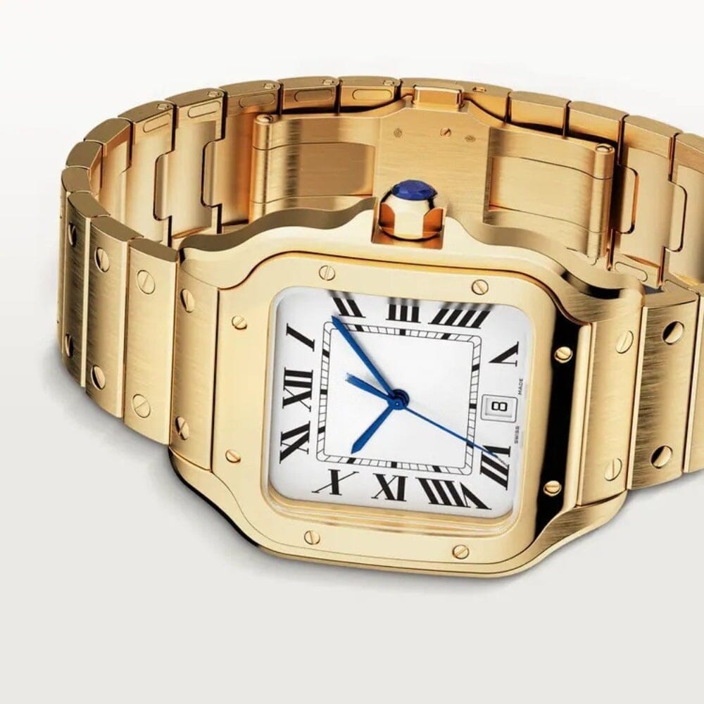 Santos Gold Men's Watch