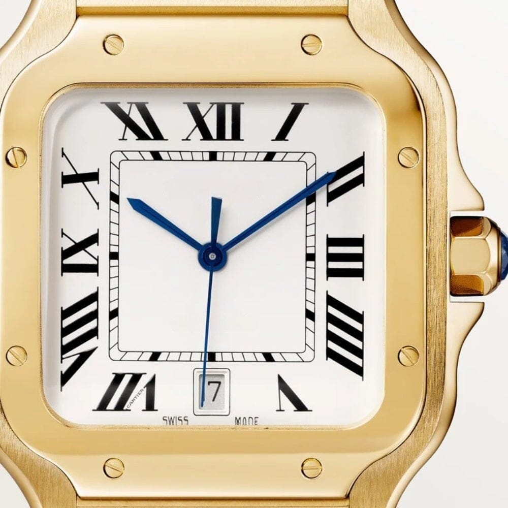 Santos Gold Men's Watch