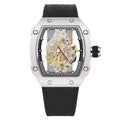 Skeleton Mech Men's-Watch with Skelett-Dial