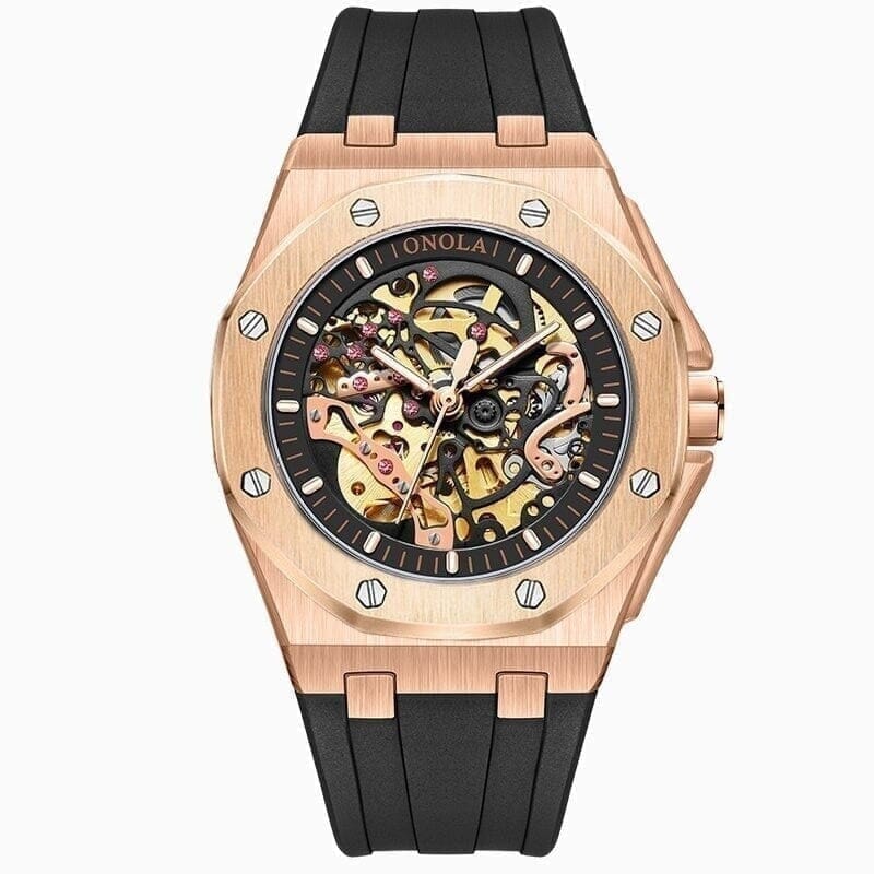 Skeleton Oak Watch