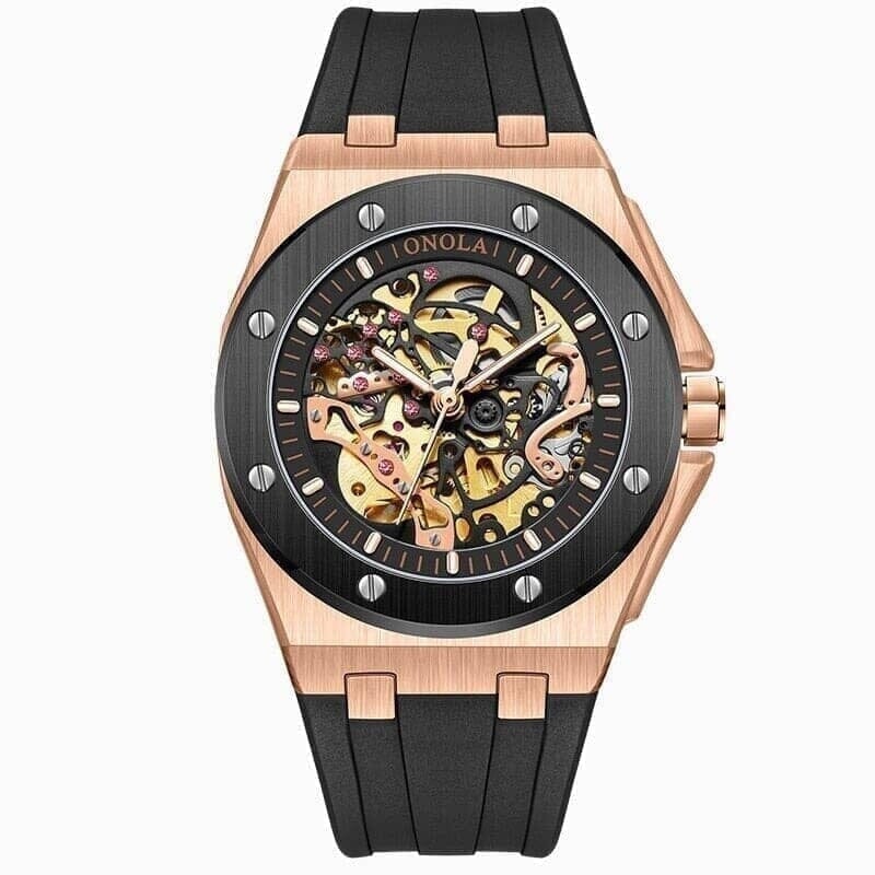 Skeleton Oak Watch
