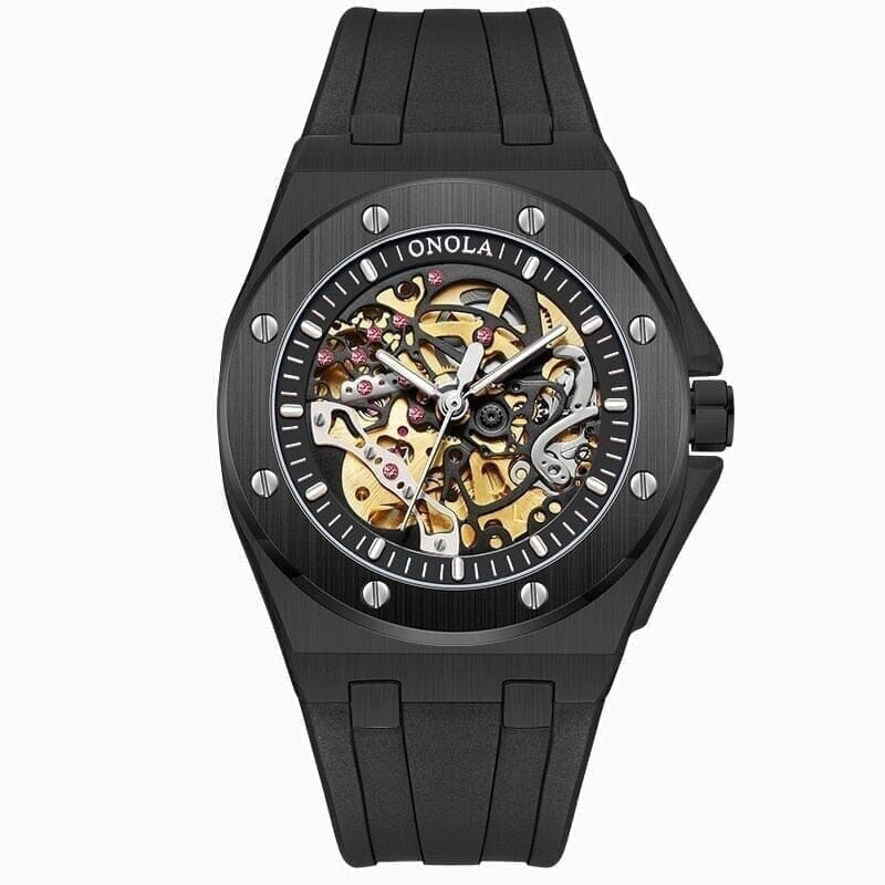 Skeleton Oak Watch