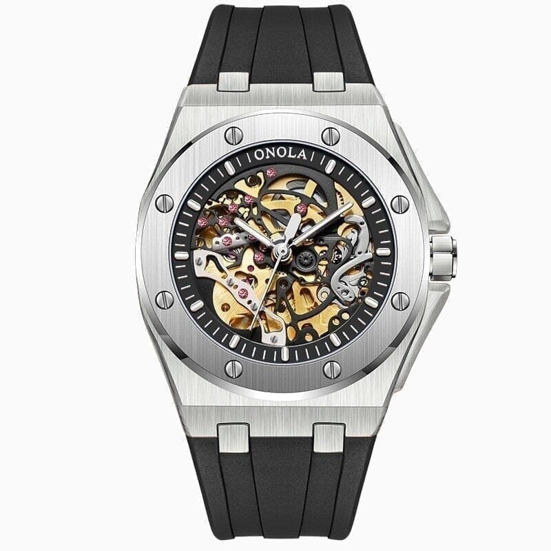 Skeleton Oak Watch