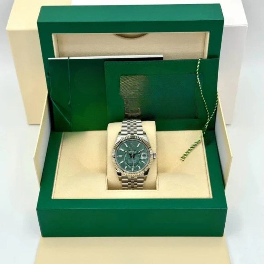 Sky-Dweller with Green Dial 336934-0001