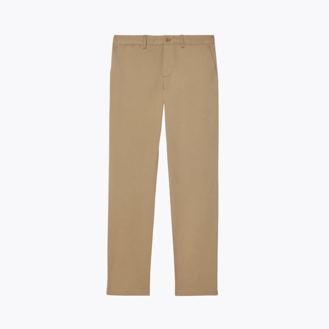 Slim Fit Stretch Cotton-Chino Trousers