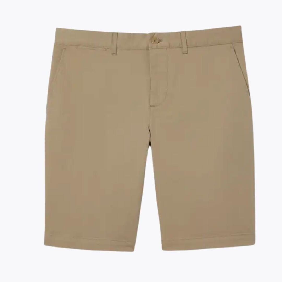 Slim Fit Stretch Cotton-Chino Shorts