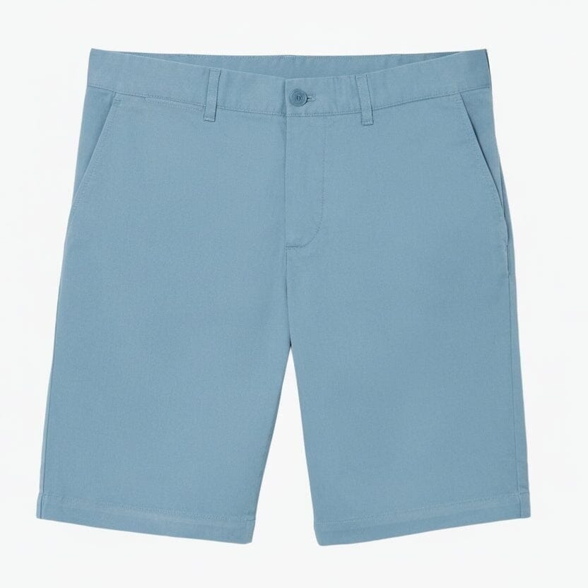 Slim Fit Stretch Cotton-Chino Shorts