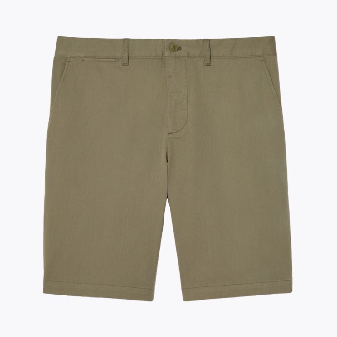 Slim Fit Stretch Cotton-Chino Shorts