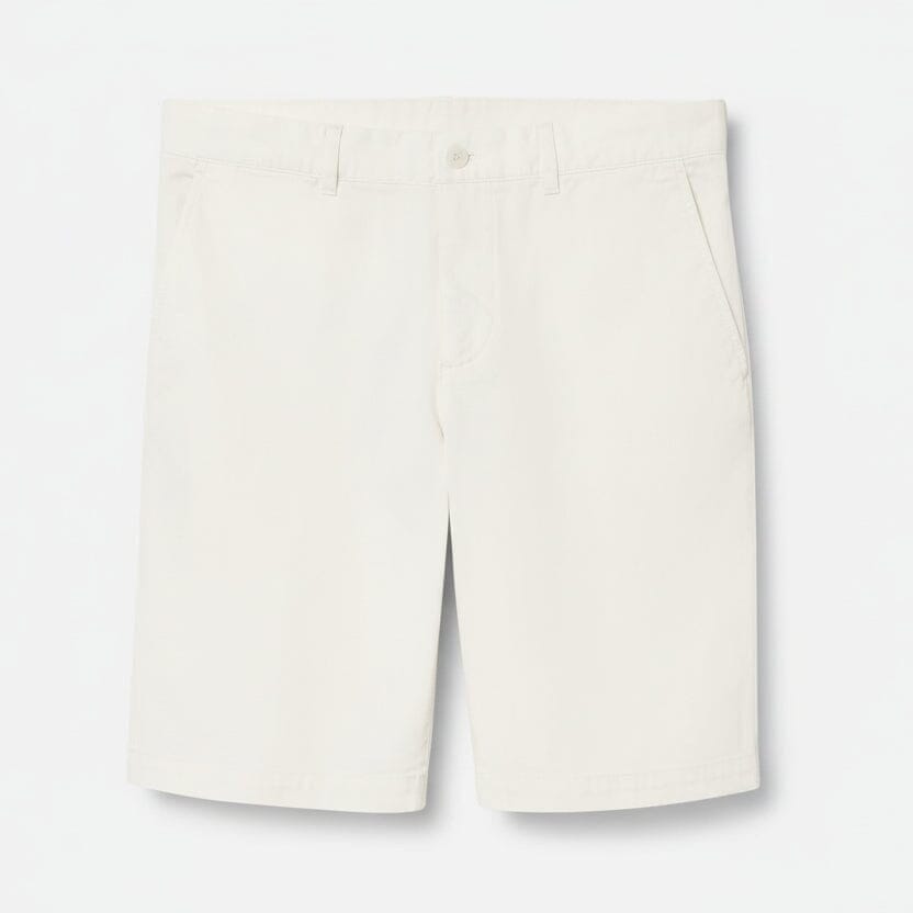Slim Fit Stretch Cotton-Chino Shorts