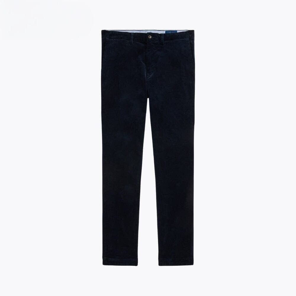 Straight Fit Stretch Corduroy Trousers