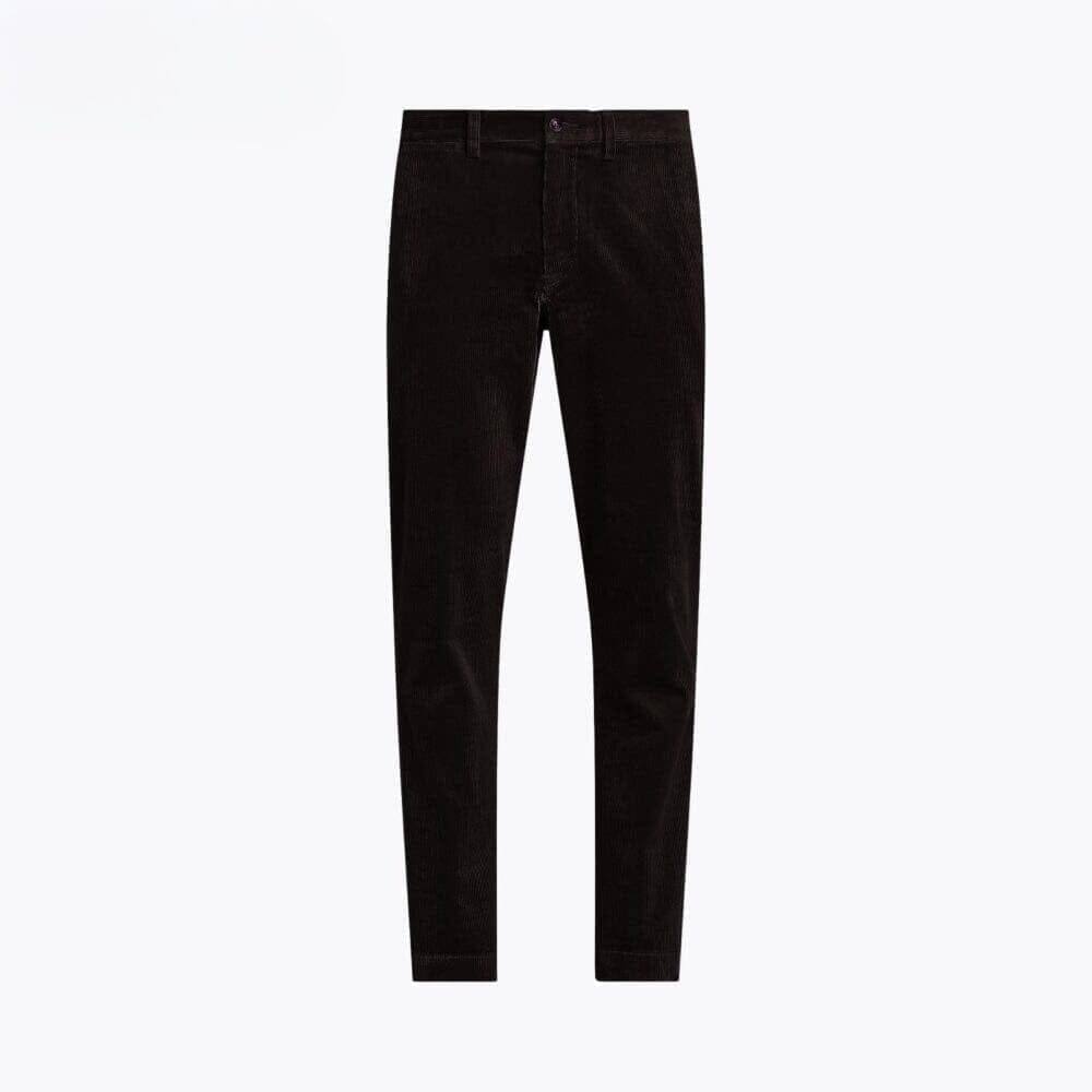 Straight Fit Stretch Corduroy Trousers
