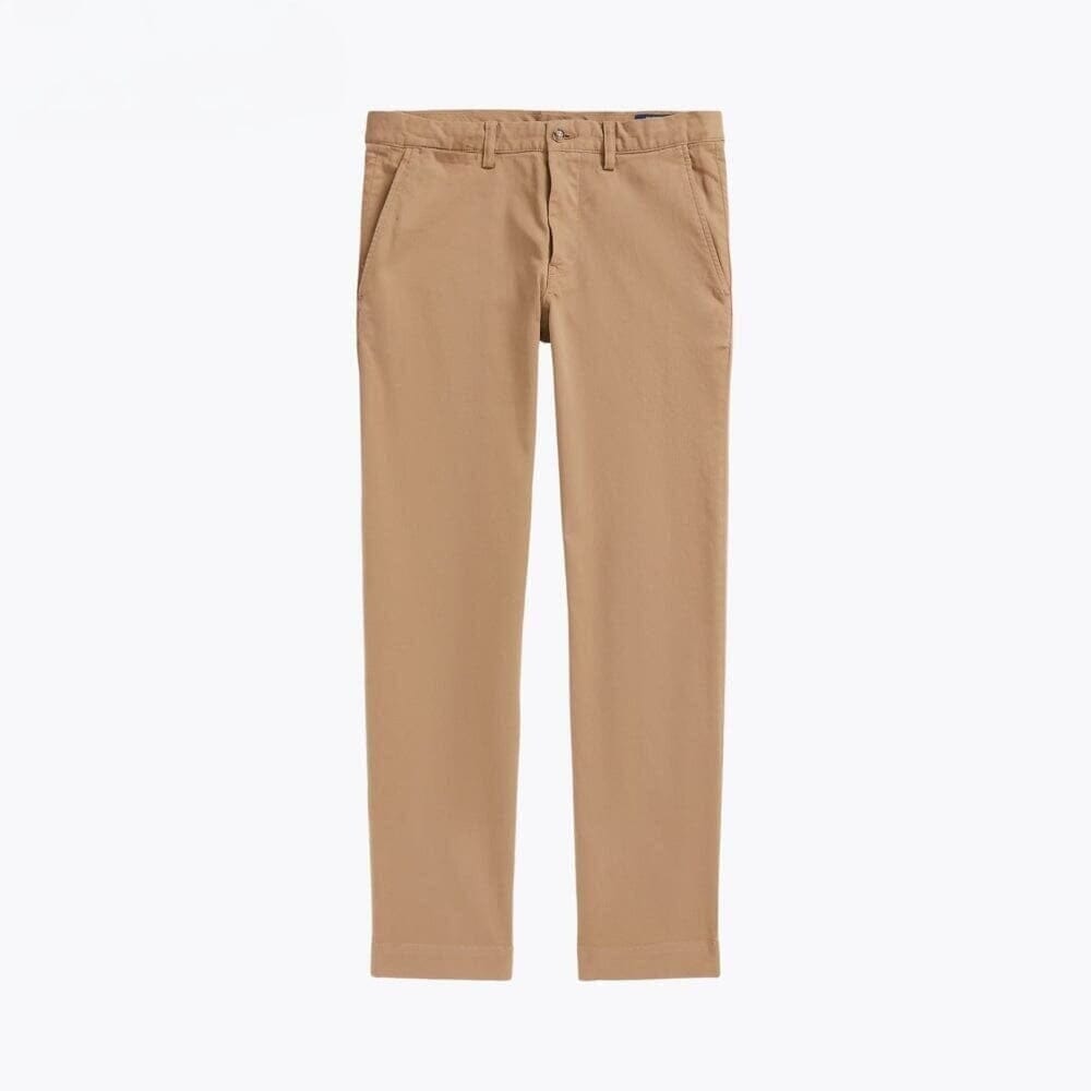 Stretch Chino Trousers Straight Fit