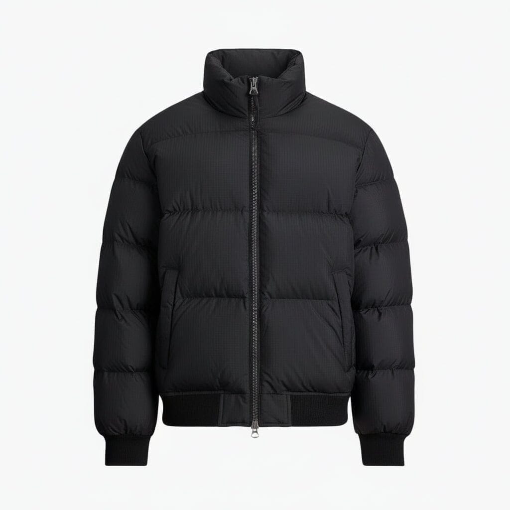 Textured Ripstop Down Jacket