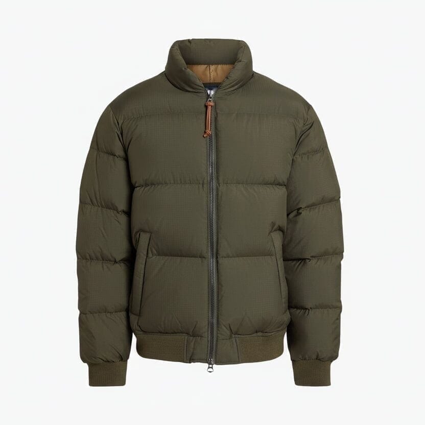 Textured Ripstop Down Jacket