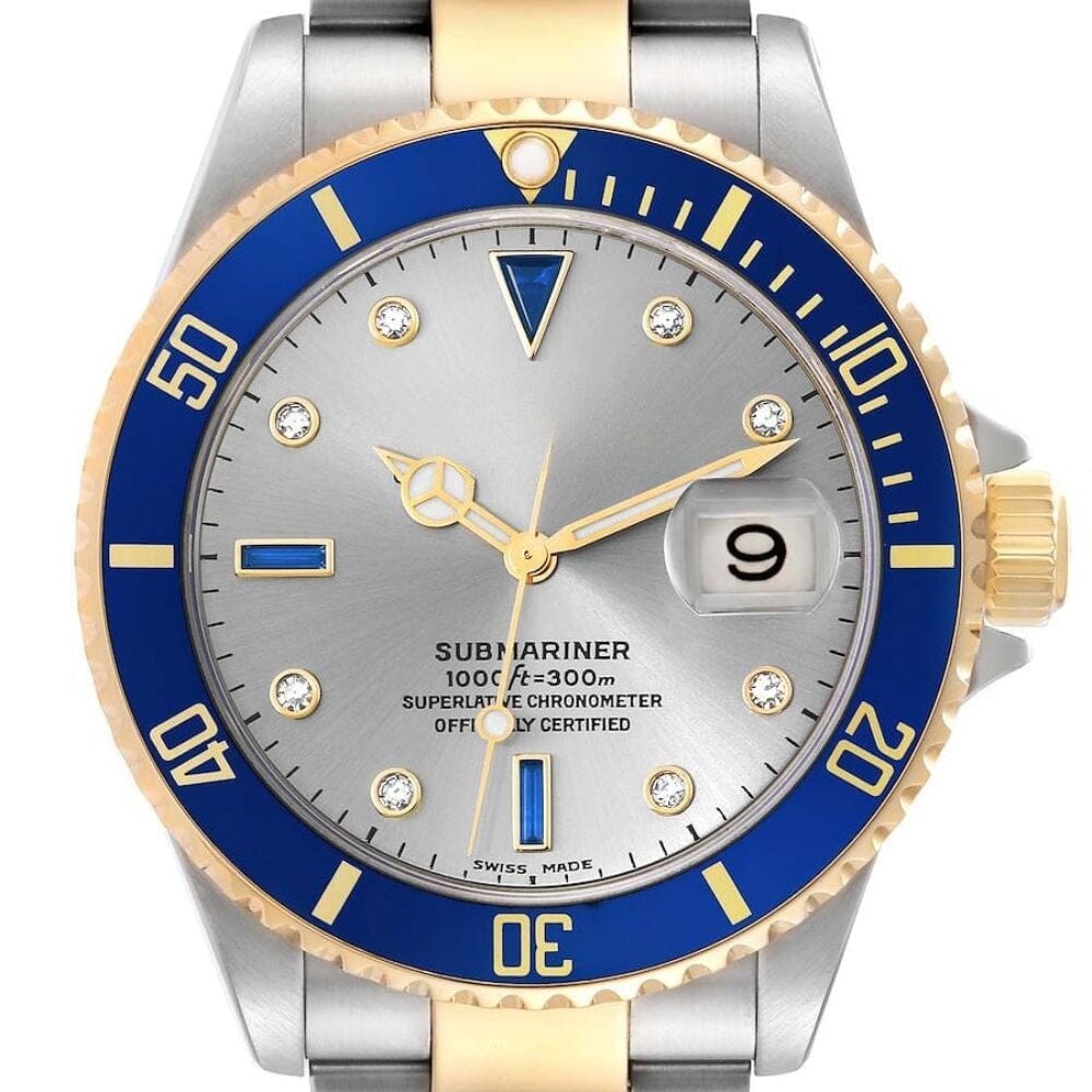 Submariner 16613 'sultan Silver' Luxury Watch