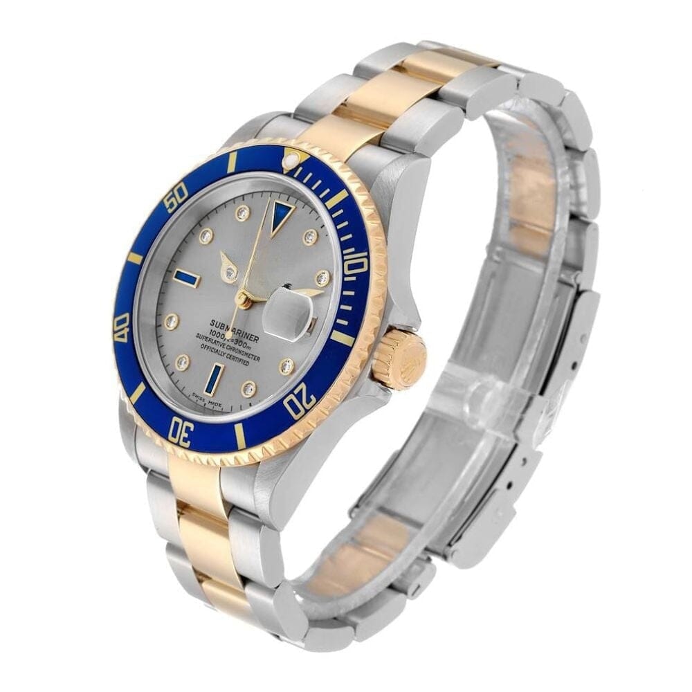 Submariner 16613 'sultan Silver' Luxury Watch
