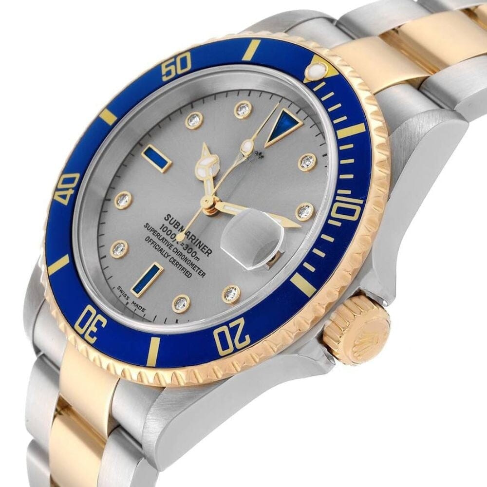 Submariner 16613 'sultan Silver' Luxury Watch