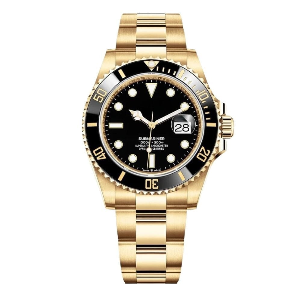 Submariner Date 126618ln-0002 Yellow Gold with Black Dial