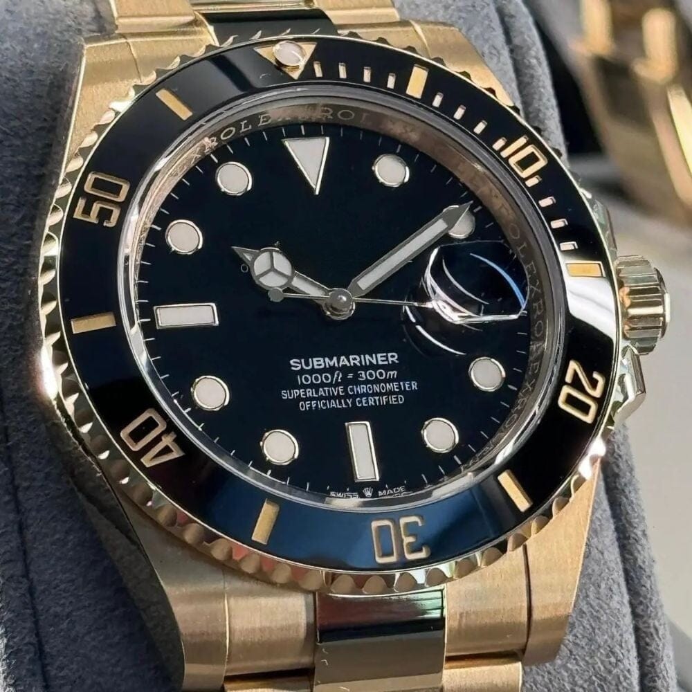 Submariner Date 126618ln-0002 Yellow Gold with Black Dial
