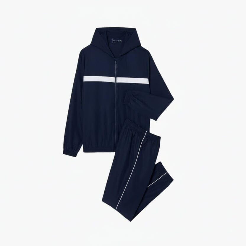 Tennis Tracksuit with Logo-Streifen