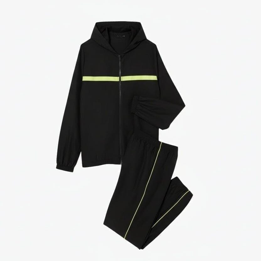 Tennis Tracksuit with Logo-Streifen