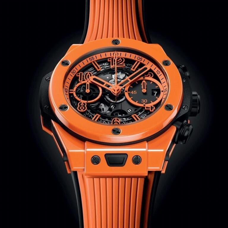 Unico Orange Ceramic 42mm Men's Watch