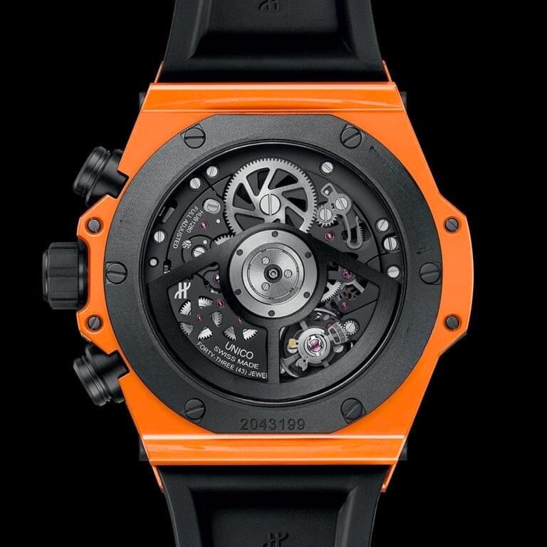Unico Orange Ceramic 42mm Men's Watch