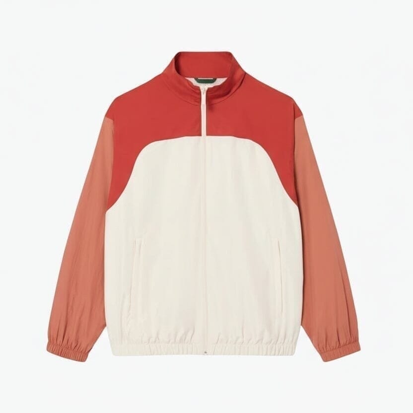 Water-Repellent Color-Block Training Jacket