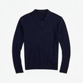 Wool-Sweater with Johnny-Collar