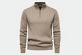 Zip Classic Knit Sweater